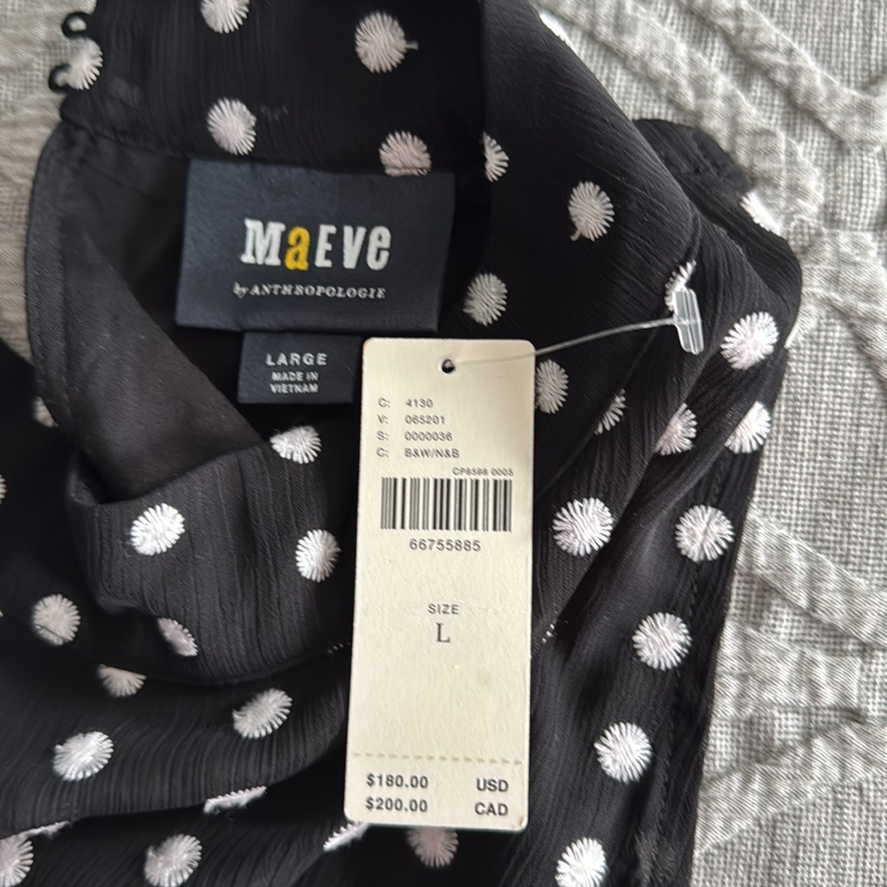 Anthropologie Maeve Mock Neck Maxi Dress - Picture 5 of 8